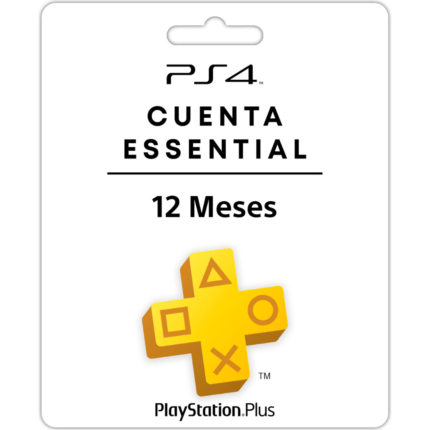 PsPlus Essential 12 Meses